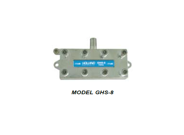 Splitter inne 8-veis Holland 11dB, 1GHz 