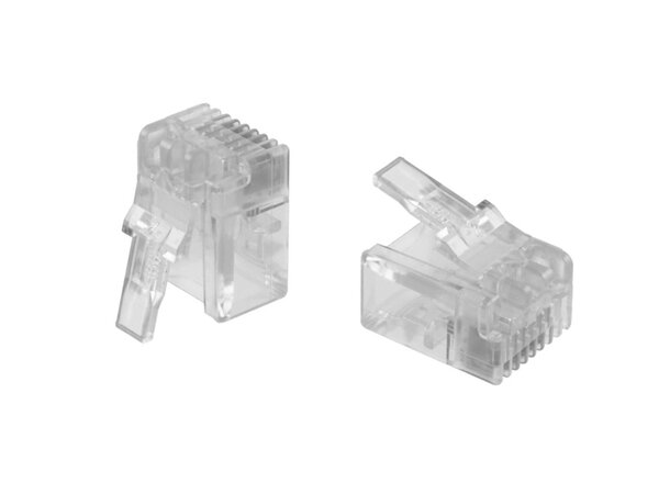 AMP Modularplugg 6/4 flat/oval 