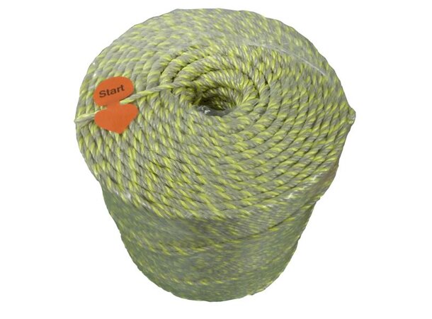 Blåsemaskin trådrull 3pk Gul tråd 750m./rull, 340 kg. belastning 
