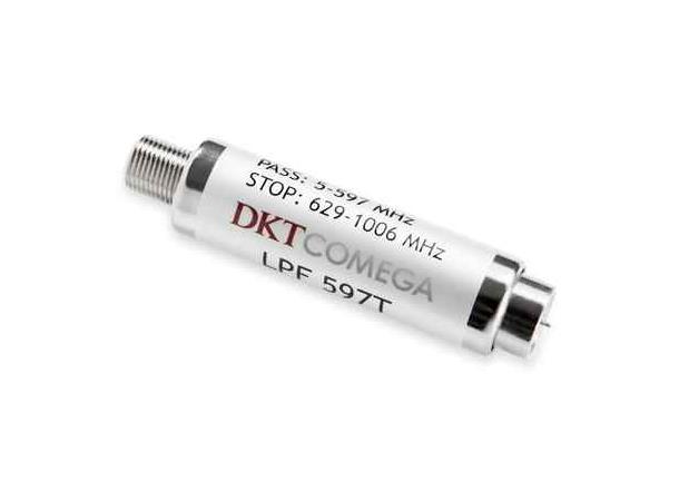 DKT COMEGA LTE filter LTE-694 Lavpassfilter 5-694 MHz, IP63