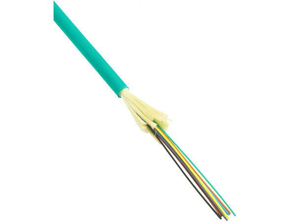 ECS Fiberkabel OM4 24 x 50/125 MM Tight Buffer HFFR Inne-ute kabel 