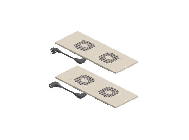 Enoc Viftepakke Skapbredde 600 2 stk vifte Slave u/termostat ( Beige ) 