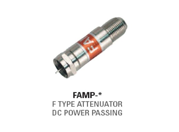 Holland Electronics dempeledd FAMP-20 DC pass 35V. F han - F hun. DC - 3 GHz 
