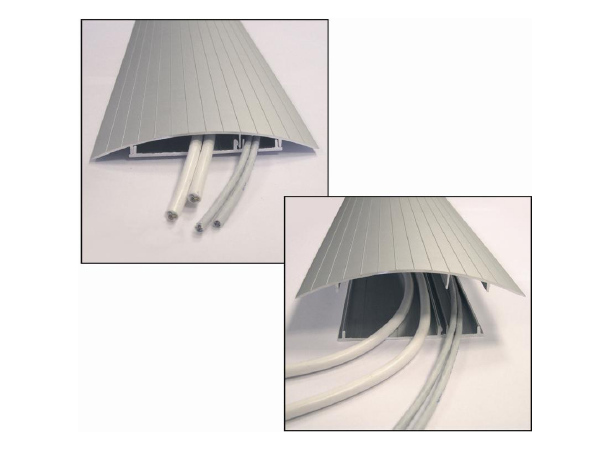 Maxeta Gulvkanal Aluminium 160mm x 17mm x 2000mm Komplett 