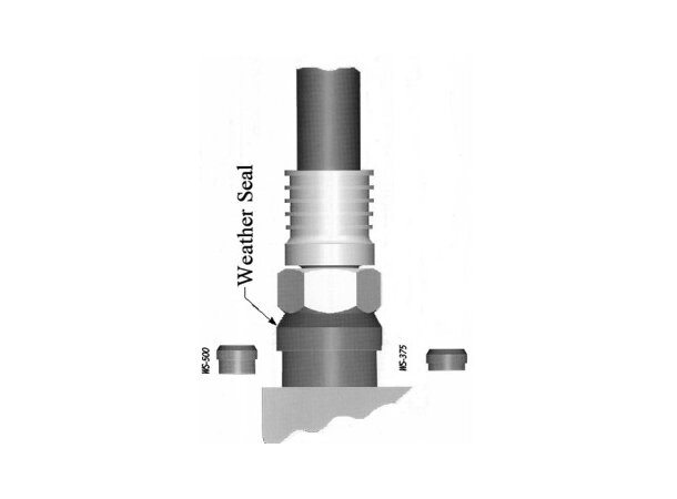 PPC gummipakning 1/2" lengde for F tap Type WS500 Item 80002500 