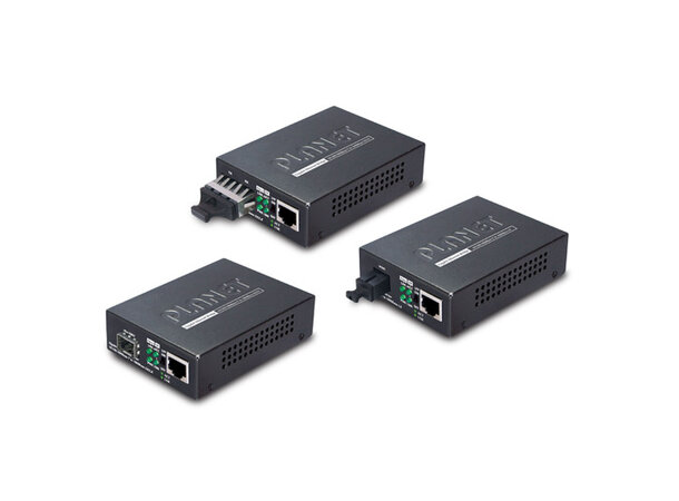 Planet Media Converter 10/100/1000 - LX 10/100/1000B TP-1000B LX SM SC 20km 