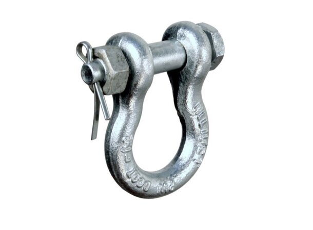 Shackle G2130-7/16 Galvanized steel 40kN 