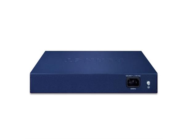 Switch PoE+ 8-port L2/4 Managed Planet 8p 10/100/1000T 802.3at PoE + 2p SFP