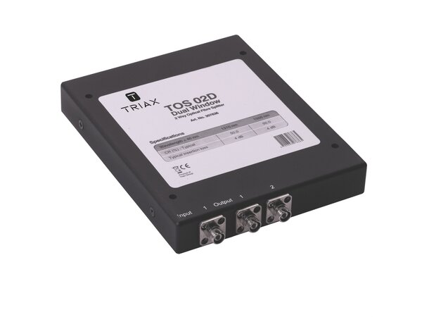 Triax OPT TOS 02D optisk splitter FC/PC, 50/50 balansert 