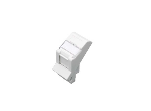 ECS Monteringsbrikke for 1 stk Keystone For AL08xxx Vinklet, HFFR (Halogenfri) 
