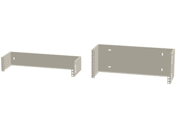Enoc Veggramme Enkel 2U B-490 x D-160 x H-90 mm ( Beige ) 