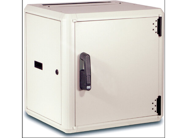 Enoc Veggskap 15U 19" Top Line B-600 x D-400 x H-700mm  Beige Platedør 