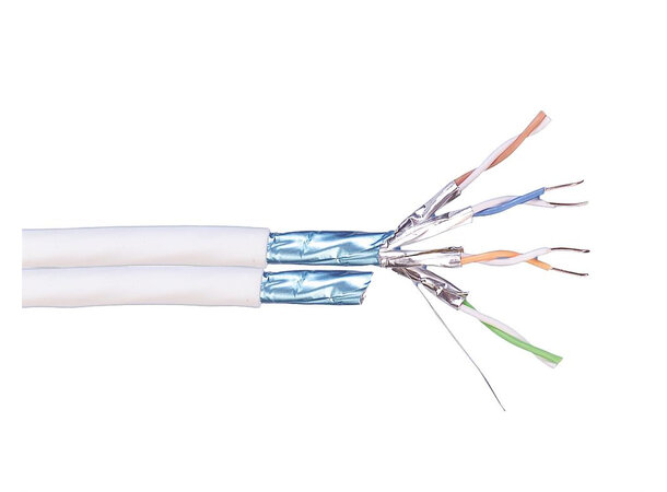 Netconnect kabel F/FTP C7 siames LSZH 10G 600MHz PIMF 