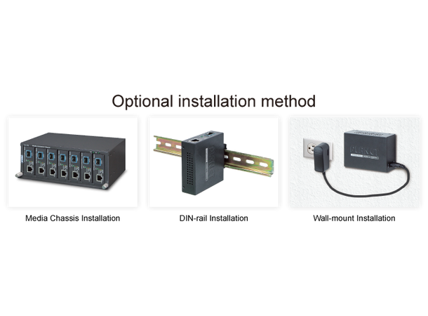 Planet Media Converter 10/100/1000 - SFP 10/100/1000B/T to SFP 100/1000 