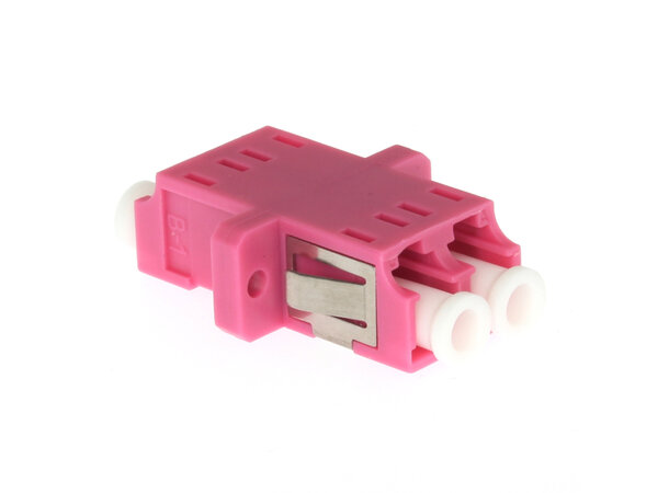 ECS skarvstycke LC duplex OM4 Violett MM 