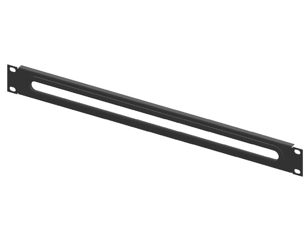 Enoc Kabelgjennomføring 19" 1U B-482 x D-10 x H-44 mm( Sort ) 