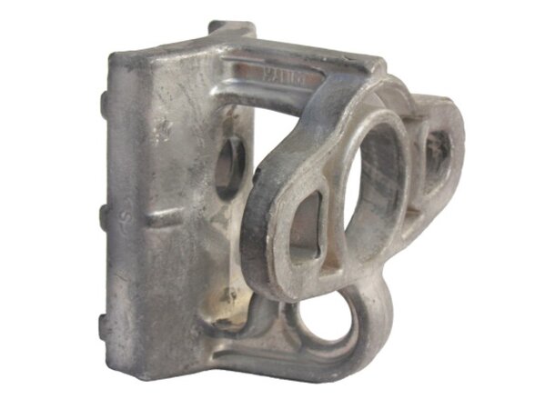 Fiber stolpebrakett universal CASHT Ende- mellomfester, Aluminium 