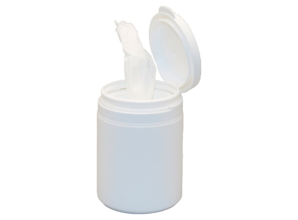 Rengöringsdukar i plastburk 50st/fp spritbelagda isopropanol 