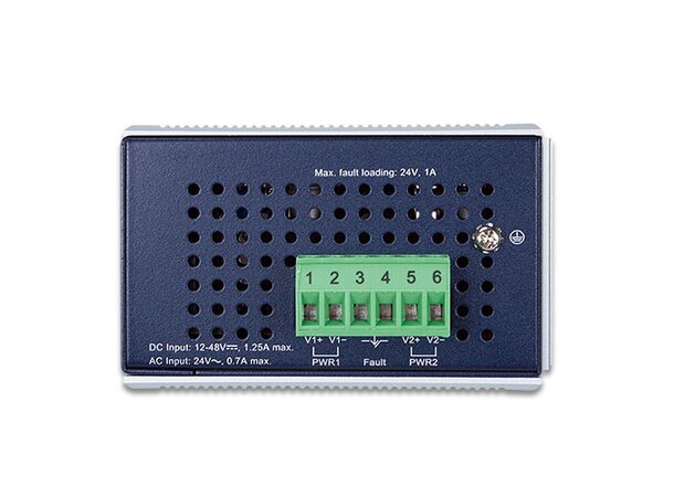 Switch Industri 8-port L2+ DIN Planet,8p 1000T + 2p 1000X SFP 