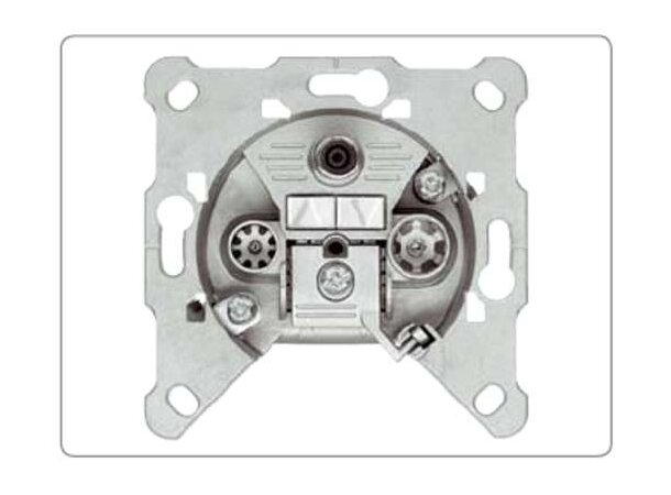 Triax antennekontakt EDM 6 Multimedia 1 GHz, klikk hurtigkobling 
