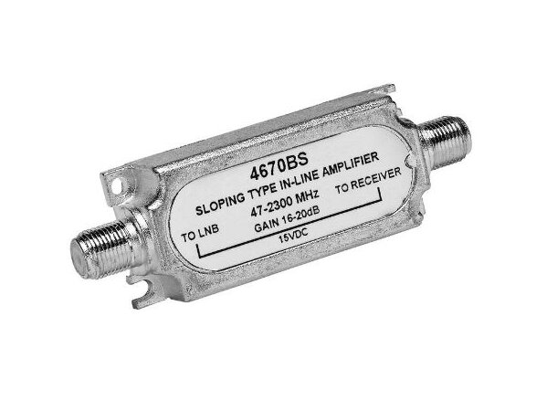 Triax linjeforsterker satellitt 20 dB forsterkning 47-2300MHz  65 509 04 