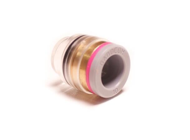 speedpipe ES 10 permanent end plug For closing of tubes, transparent