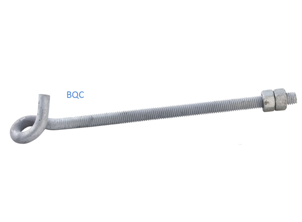 Øyebolt M12x250/250N Øyebolt gjennomgående M12x250mm 