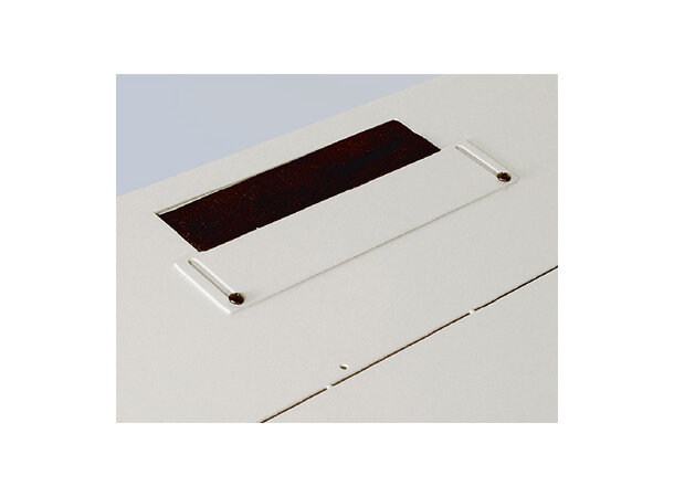 Enoc Veggskap 10U 19" B-565 x D-465 x H-510 ( Beige ) Platedør 