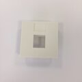 Sentralplate 1 x RJ45 Flat Hvit 45 x 45 Halogenfri