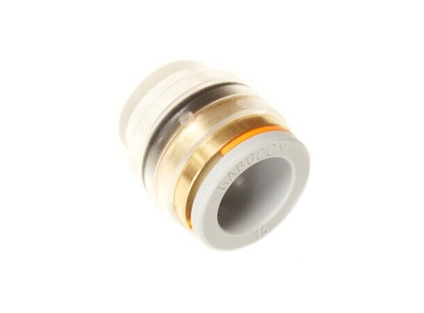 Speedpipe ES 14 endetetting permanent Tetting av 14 mm. fiberrør, transparent 