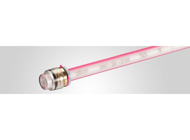 Speedpipe ES 14 endetetting permanent Tetting av 14 mm. fiberrør, transparent 