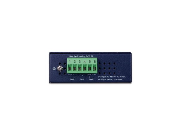 Switch Industri 5-port DIN Planet, 5p 10/100 
