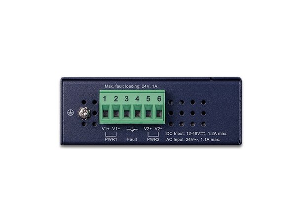 Switch Industri 8-port L2/4 DIN Planet, 8p 1000BT SNMP, IP30 