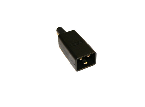 Apparatkontakt C20 16 ampere han 