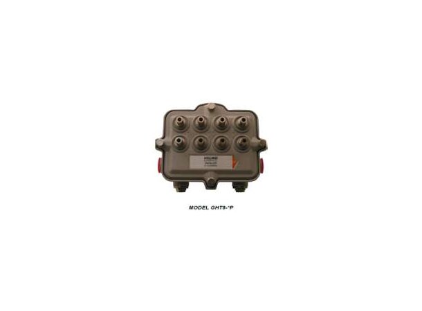 Avgrener ute 8 tap 17dB Holland Utendørs type. 1GHz, 12Amp PP inn/ut 