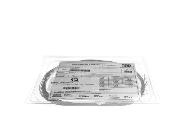 ECS Fiber Pigtail OM1 62,5/125 SC 1,5m 12 Pack 