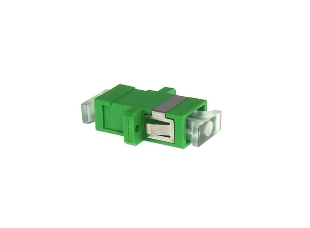 ECS Fiberadapter SC/APC Simplex SM keramisk 1 x SC 