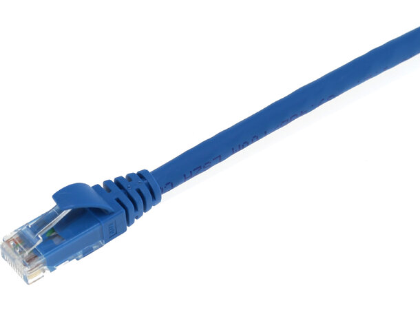 ECS Patchkabel Cat6A UTP Blå  1,5m Halogenfri RJ45 