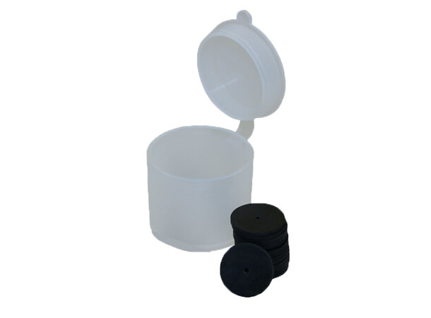 EZ BOOSTER/GLIDE gummipakning 1-2 mm. Kabeldiametere 1 til 2 mm. Pakn. 15 stk. 