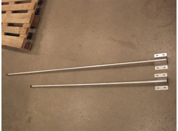 Masterør mønemast 1,5m. x1" Ø 25mm. Inkl. festebrakett  65 528 90 