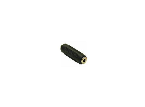 Minijack 3,5mm hun - hun skjøtestykke 