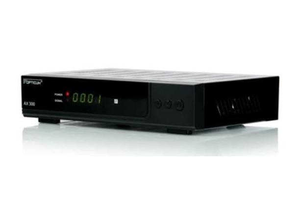 Mottaker DVB-S/S2 Opticum AX300 HDTV FTA, Scart+HDMI utgang