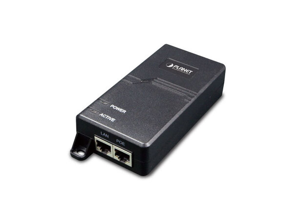 PoE Injector 60W/56V 802.3at PoE 1-port Gigabit, internal power 