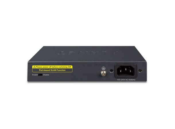Switch Home/SOHO 8-port Gigabit Planet 8p 10/100/1000 m/intern power 
