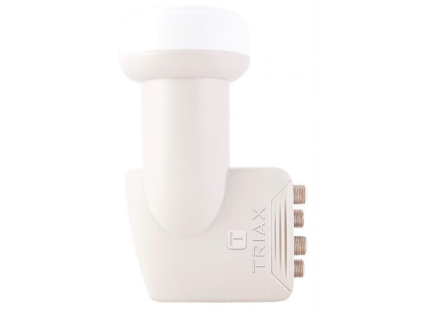 Triax LNBF Quatro TQT 400 gold 40mm feed, til multiswitch, VL VH HL HH 