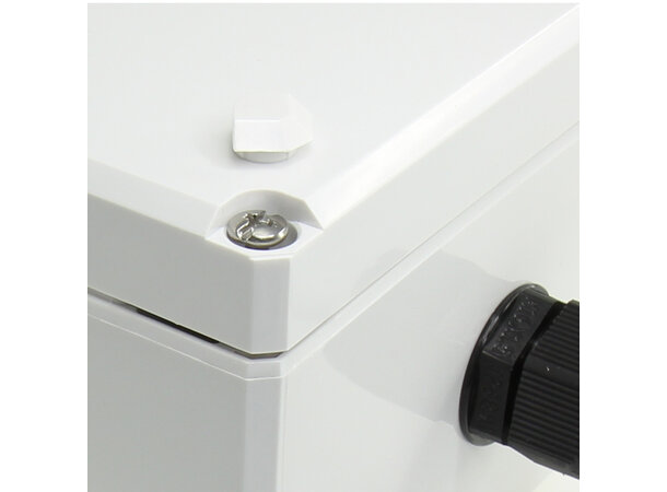 ECS IP67 Uttagsbox 1-port STP C6A Komp Inkl förskruvning, täcklock 