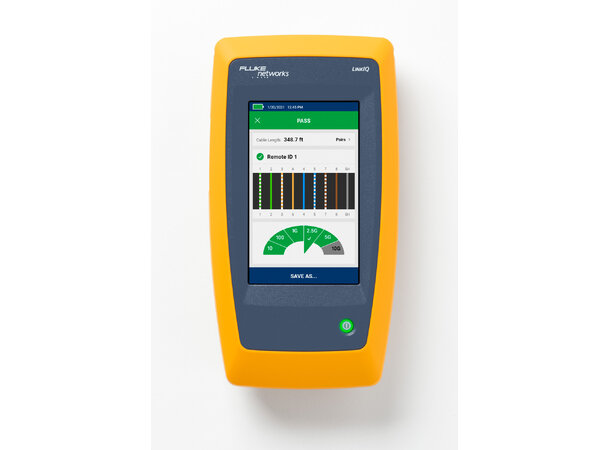 Fluke LinkIQ KIT Cable+Network Tester 10Gb/s Ethernet/IP 