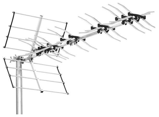 Triax Digital LTE700 antenne UHF Unix 52 Mastefeste, F tilkobling, LTE filter