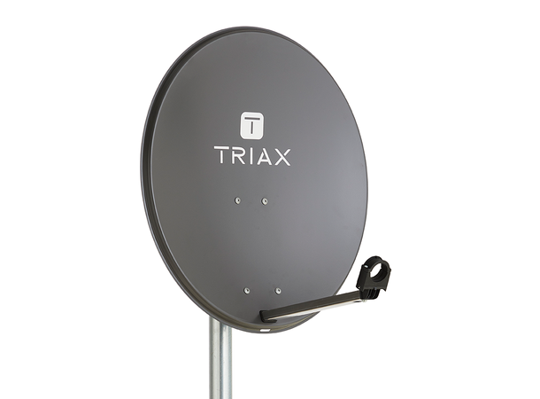 Triax parabolantenne TDS 65A 66x60cm, offset, RAL7012 