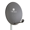 Triax parabolantenne TDS 65A 66x60cm, offset, RAL7012